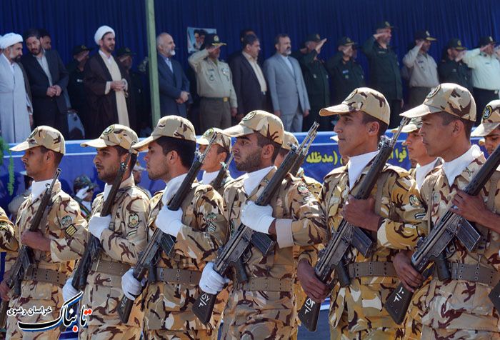 گزارش تصویری رژه نیروهای مسلح در مشهد