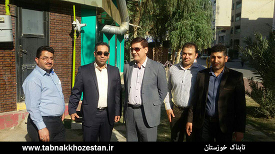 بازدید شهردار و اعضای شورای شهر اهواز از پروژه های عمرانی منطقه 3
