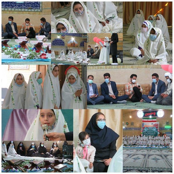 جشن تکلیف دختران دانش آموز شهر سی سخت برگزار شد+تصاویر