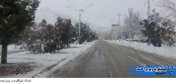 تردد روان در شهر سی‌سخت/پاکسازی معابر از برف با حضور به موقع نیروهای شهرداری