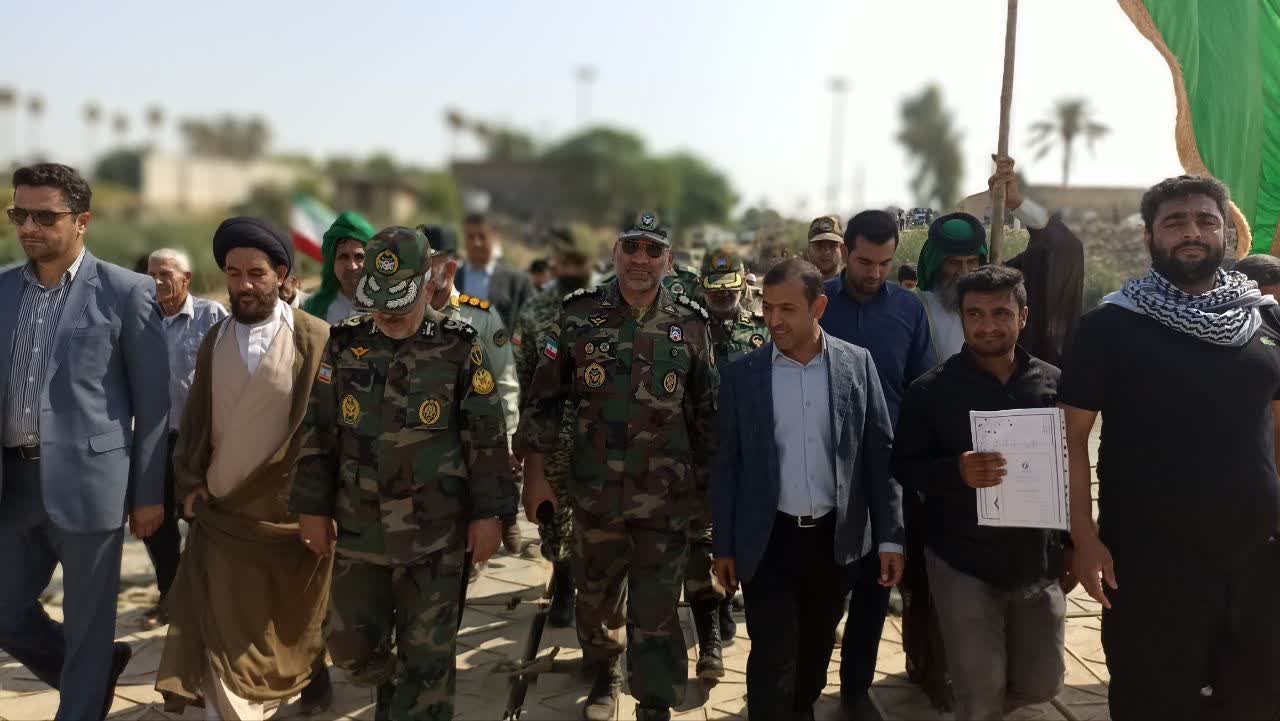 گزارش تصویری اختصاصی تابناک خوزستان/ ارتش دوشادوش مردم