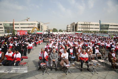 اختتاميه مراسمات کشوری یکصدمین سالگرد تاسیس جمعیت هلال احمر