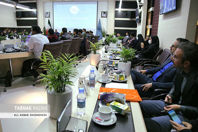 نشست خبری معاون محیط زیست و خدمات شهری شهرداری مشهد