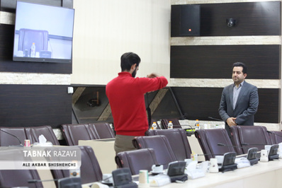 نشست خبری شهردار منطقه 3 مشهد