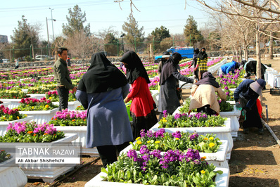بازدید خبرنگاران از روند اقدامات استقبال از بهار ۱۴۰۲ مشهد