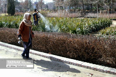 بازدید خبرنگاران از روند اقدامات استقبال از بهار ۱۴۰۲ مشهد