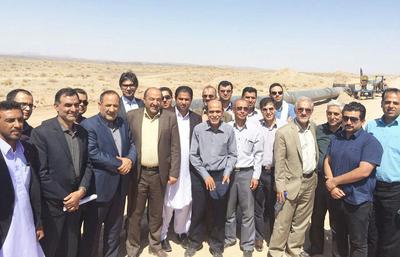 حضور عدل هاشمی پور رئیس کمیته گاز و پتروشیمی کمیسیون انرژی در زاهدان جهت تعیین تکلیف گاز رسانی به زاهدان
