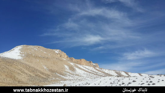 تصاویر/ برف بازی خوزستانی ها در منطقه مونگار