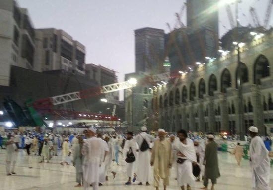 65 کشته در مکه مکرمه + تصاویر