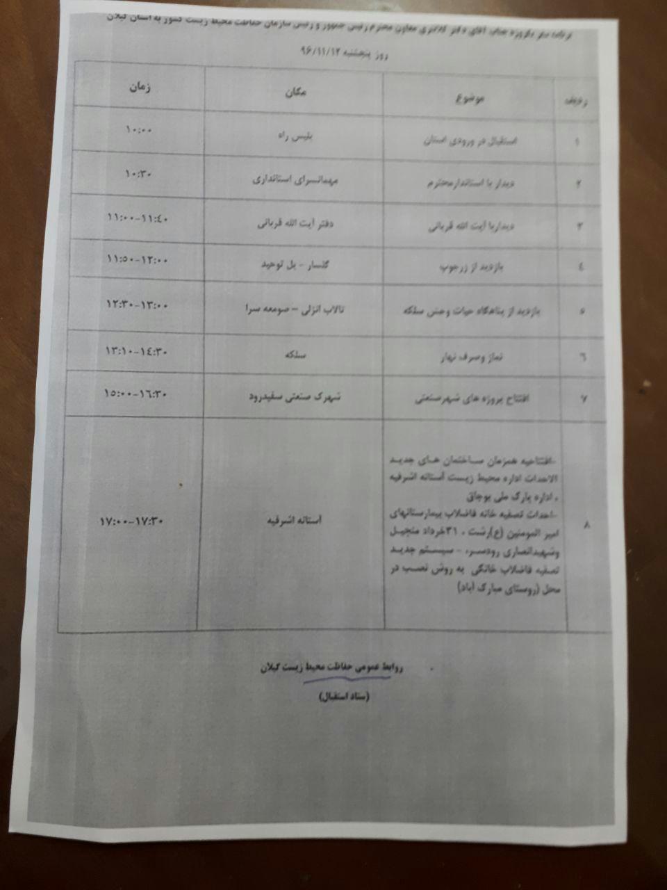 در دید و بازدیدهای امروز رییس سازمان محیط زیست کشور اثری از تیم مدیریت شهری نبود! / یک منبع آگاه از تماس لحظه آخری یکی از نمایندگان رشت گفت! +تصاویر در دید و بازدیدهای امروز رییس سازمان محیط زیست کشور اثری از تیم مدیریت شهری نبود! / یک منبع آگاه از تماس لحظه آخری یکی از نمایندگان رشت گفت! +تصاویر