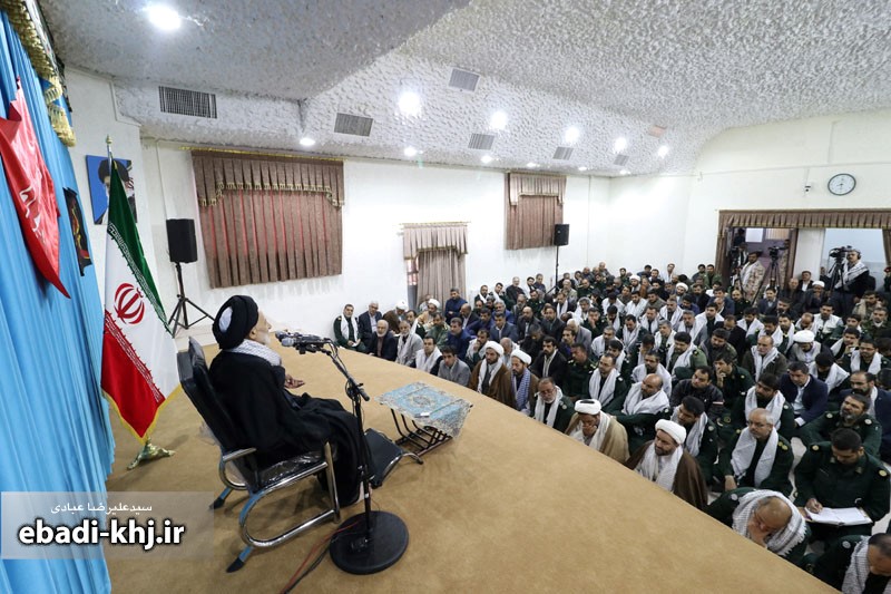 دیدار نماینده ولی فقیه با بسیجیان