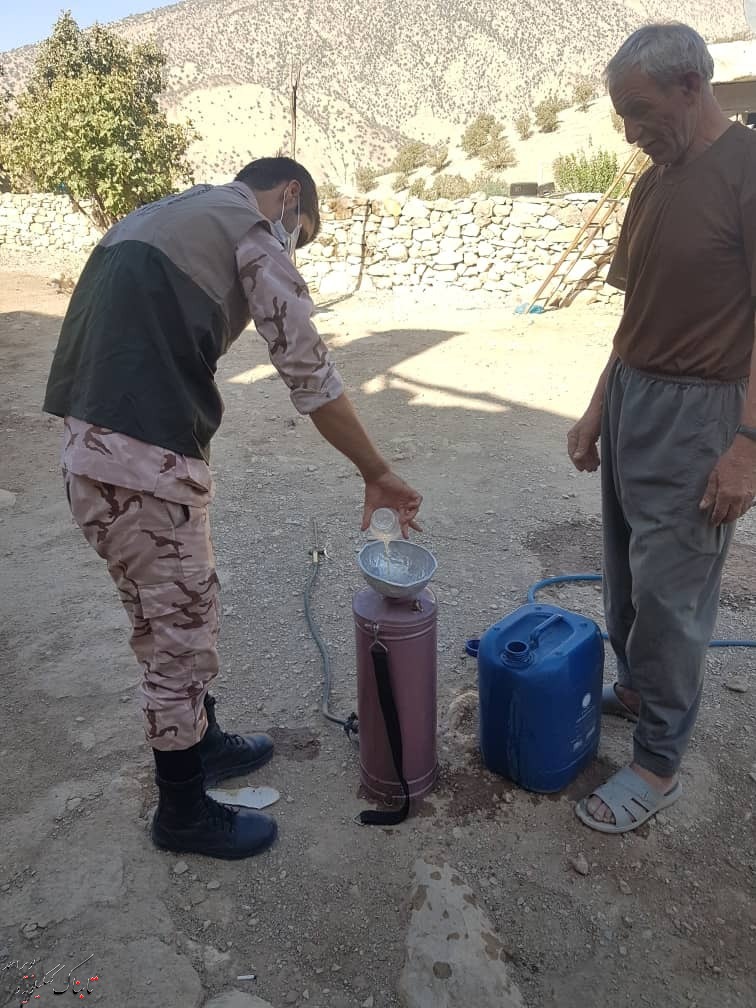 اردوی جهادی کانون بسیج مهندسین کشاورزی شهرستان لنده در روستاهای بخش موگرمون +تصاویر