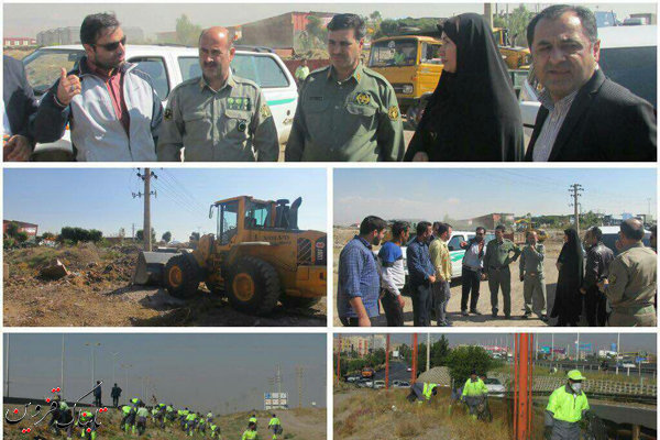 پاکسازی حاشیه اتوبان «قزوین - کرج» با جدیت در حال انجام است پاکسازی حاشیه اتوبان «قزوین - کرج» با جدیت در حال انجام است