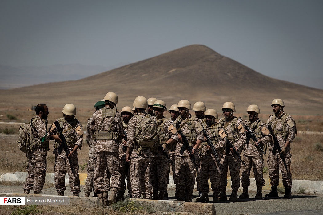 تمرینات دوره ای یگان فاتحین استان تهران