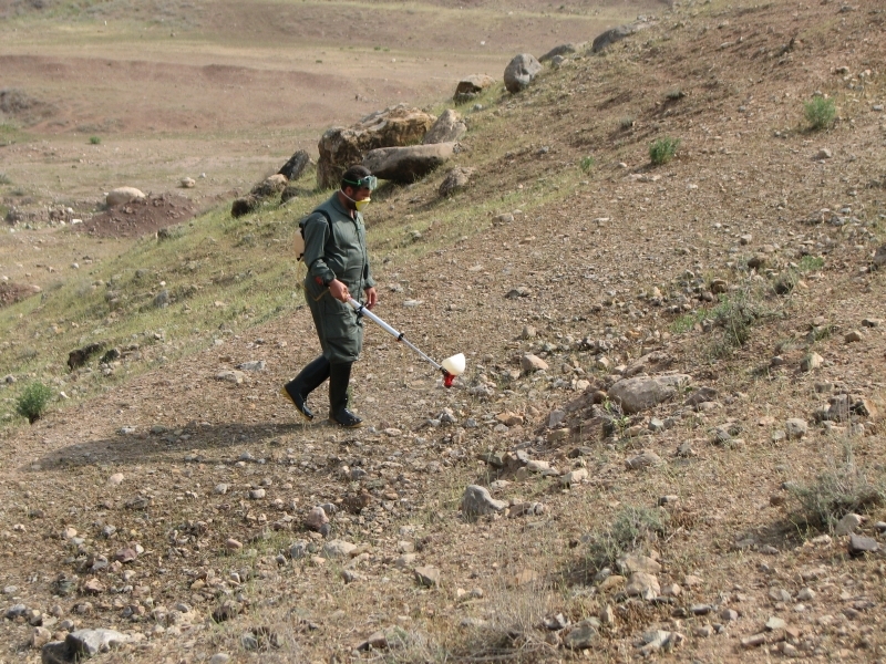 مبارزه با کانون های ملخ درسطح 155 هکتار از ارضای کشاورزی استان قزوین مبارزه با کانون های ملخ درسطح 155 هکتار از ارضای کشاورزی استان قزوین