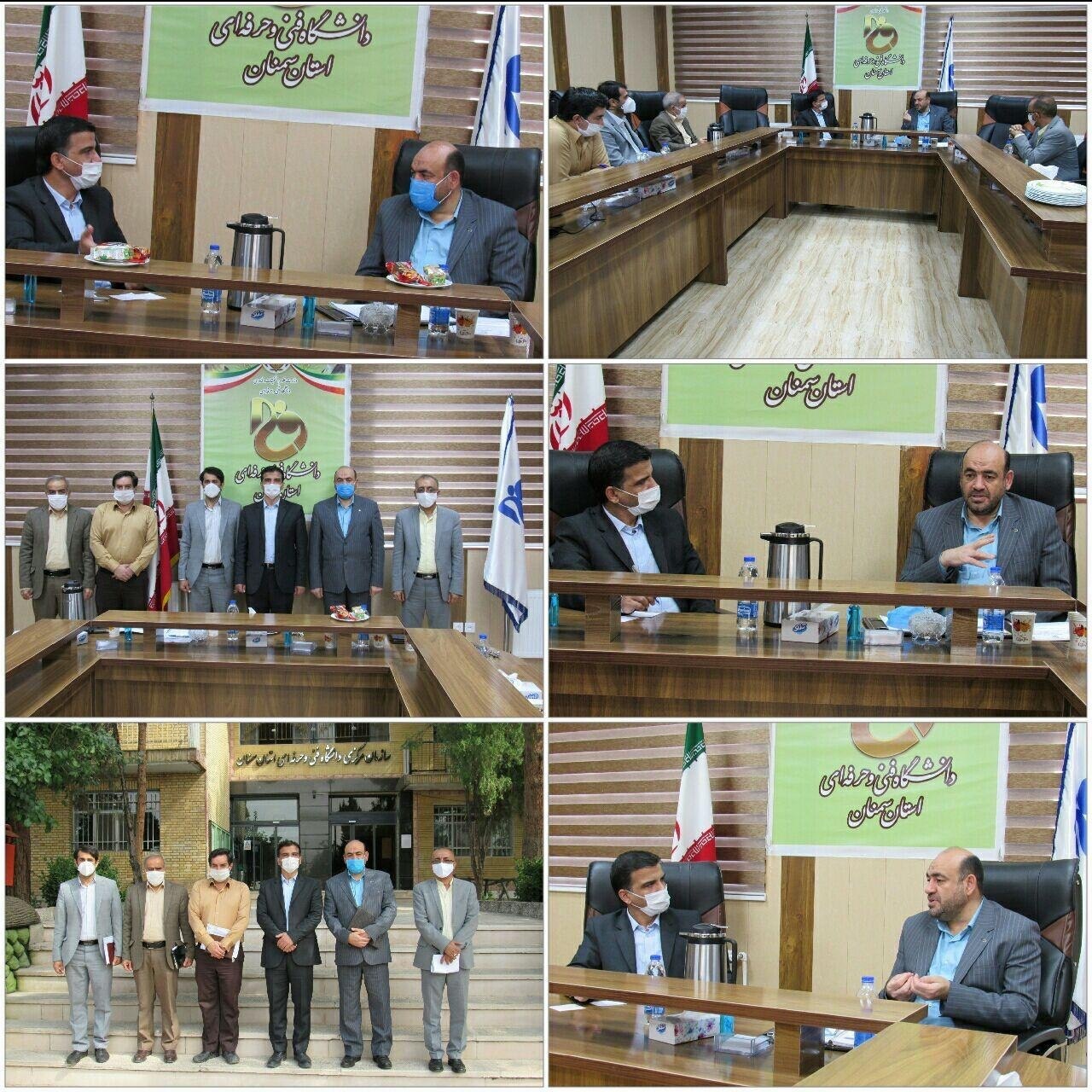 جلب رضایت ۱۰۰ درصدی ارباب رجوع در دانشگاه فنی و حرفهای سمنان جلب رضایت ۱۰۰ درصدی ارباب رجوع در دانشگاه فنی و حرفهای سمنان