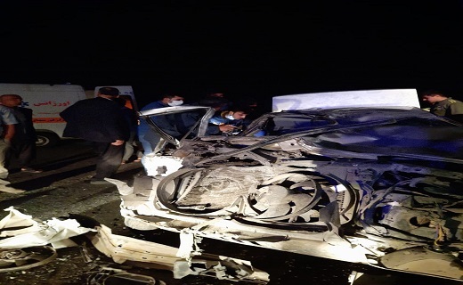 سانحه رانندگی در محور قم به جعفریه سانحه رانندگی در محور قم به جعفریه