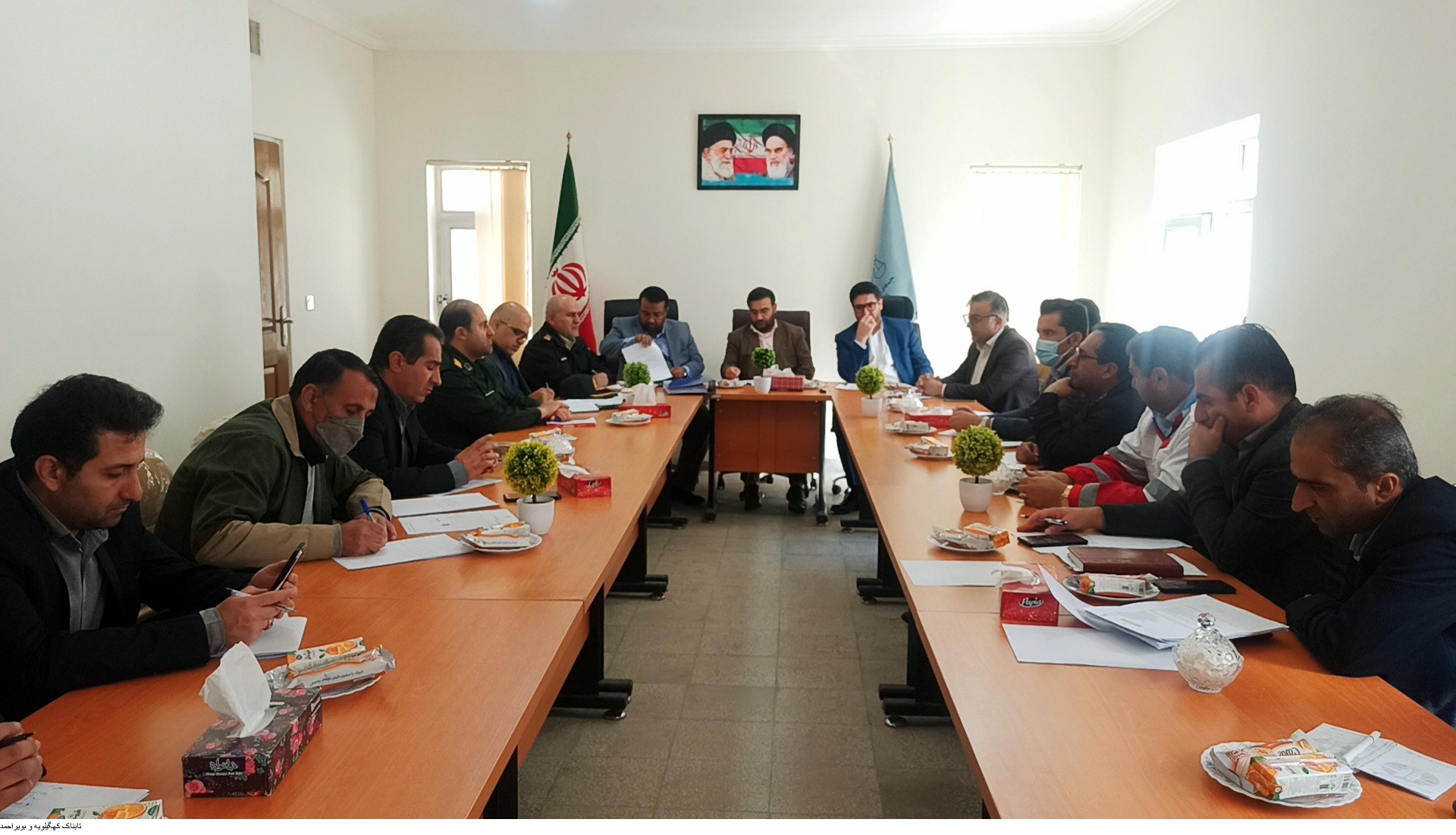 جلسه پیشگیری از وقـوع جرم شهرستان دنا برگزار شد جلسه پیشگیری از وقـوع جرم شهرستان دنا برگزار شد