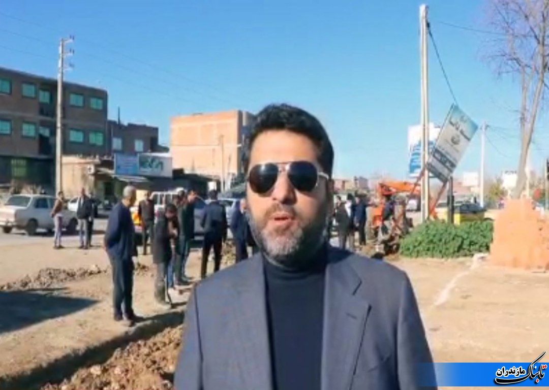 آغاز عملیات ساماندهی مبادی ورودی ضلع جنوبی نکا در روستای گُلبُستان