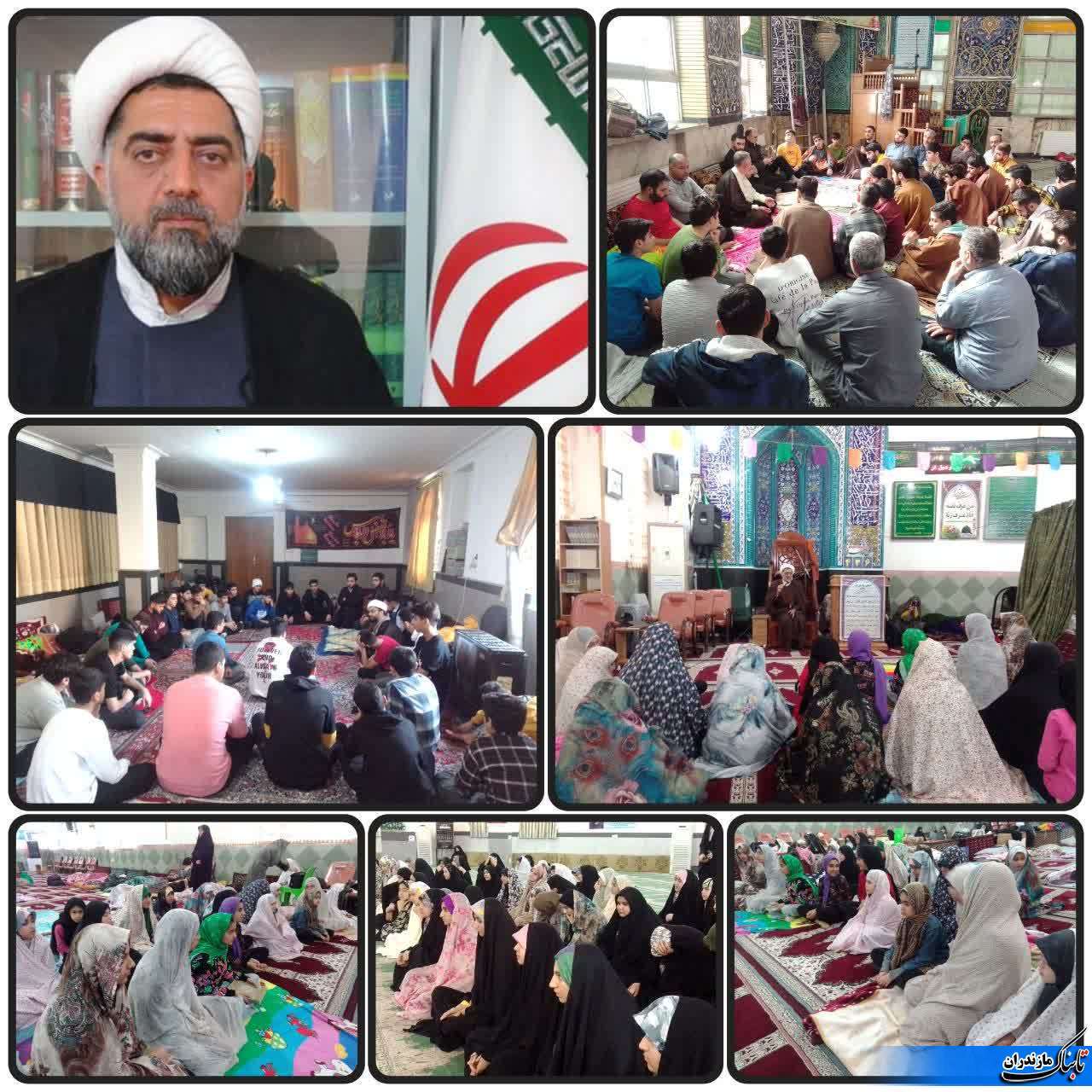 رشد بیش از ۲۴۰درصدی تعداد معتکفین در نکا با ۶۶۸ معتکف