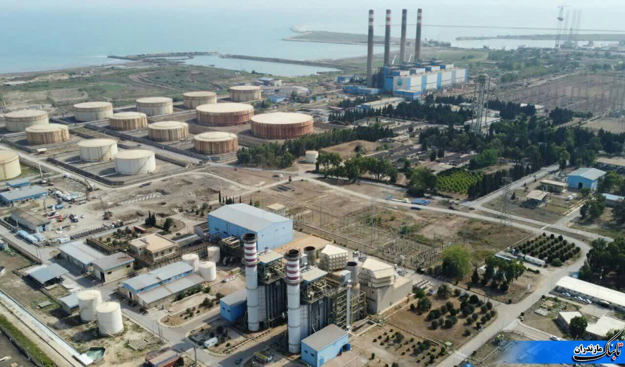 توليد انرژی خالص نيروگاه نکا به حدود ۷ میلیارد و ۳۷۴ میلیون کیلووات ساعت رسید