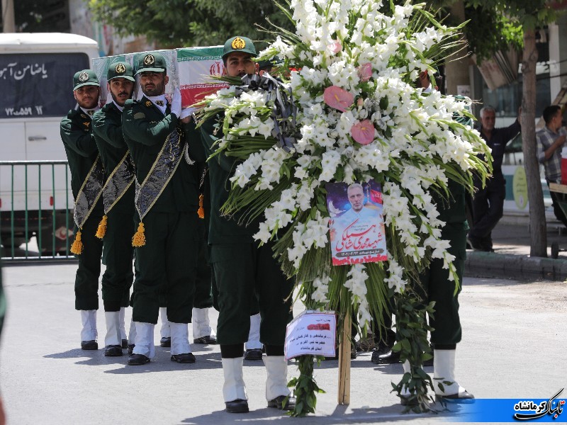 بدرقه شهید مدافع امنیت کرمانشاه &laquo;مهدی شاه ملکی&raquo; به خانه ابدی