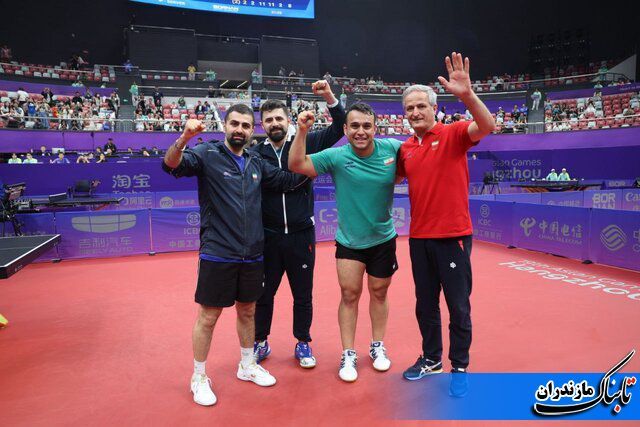 تاریخ سازی تنیس بازان مازندرانی در بازیهای آسیایی