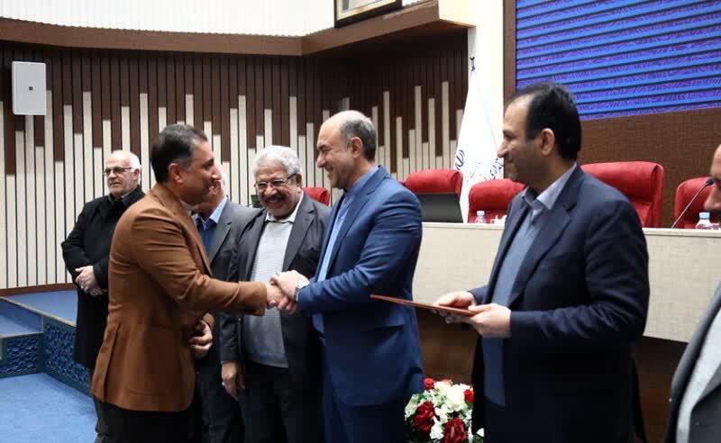 اعطای اعتبارنامه اعضای منتخب دهمین دوره انتخابات هیئت مدیره نظام مهندسی ساختمان  خراسان رضوی