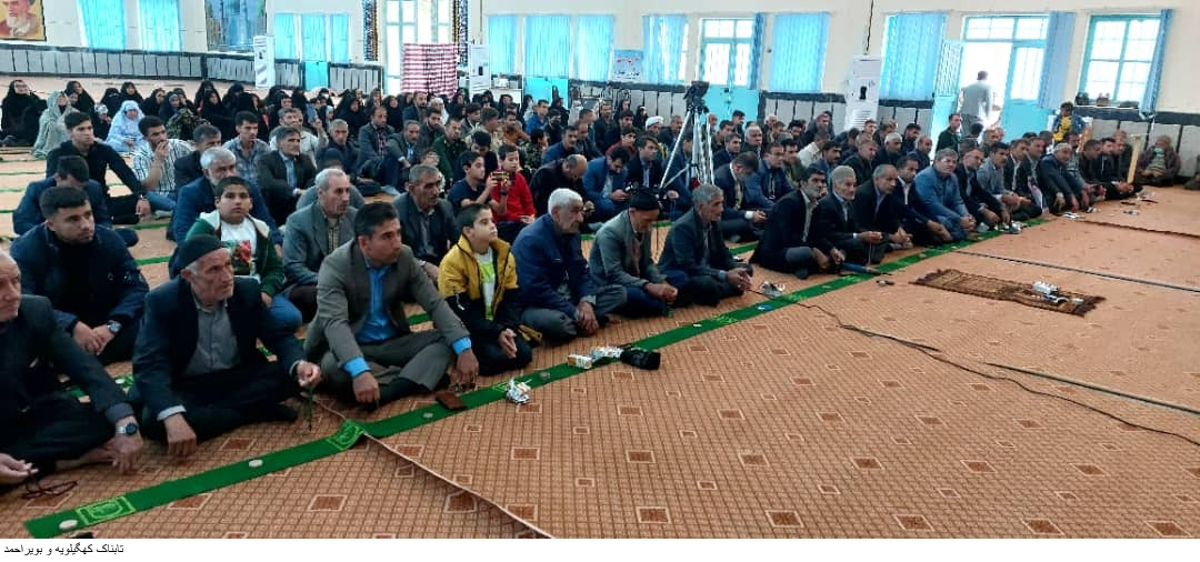 سخنرانی مدیریت آموزش و پرورش دنا در خطبه های نماز جمعه بخش پاتاوه