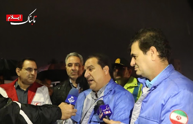 انسجام دستگاه های اجرایی ایلام در مدیریت بحران /همه پای کار هستند + فیلم