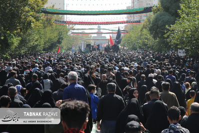 مراسم عزاداری روز شهادت امام رضا ع