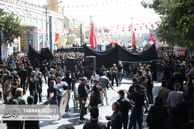 مراسم عزاداری روز شهادت امام رضا ع