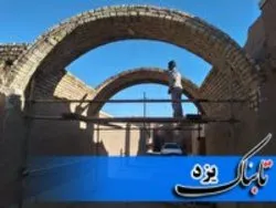 بازسازی ساباط محله بازار نو یزد